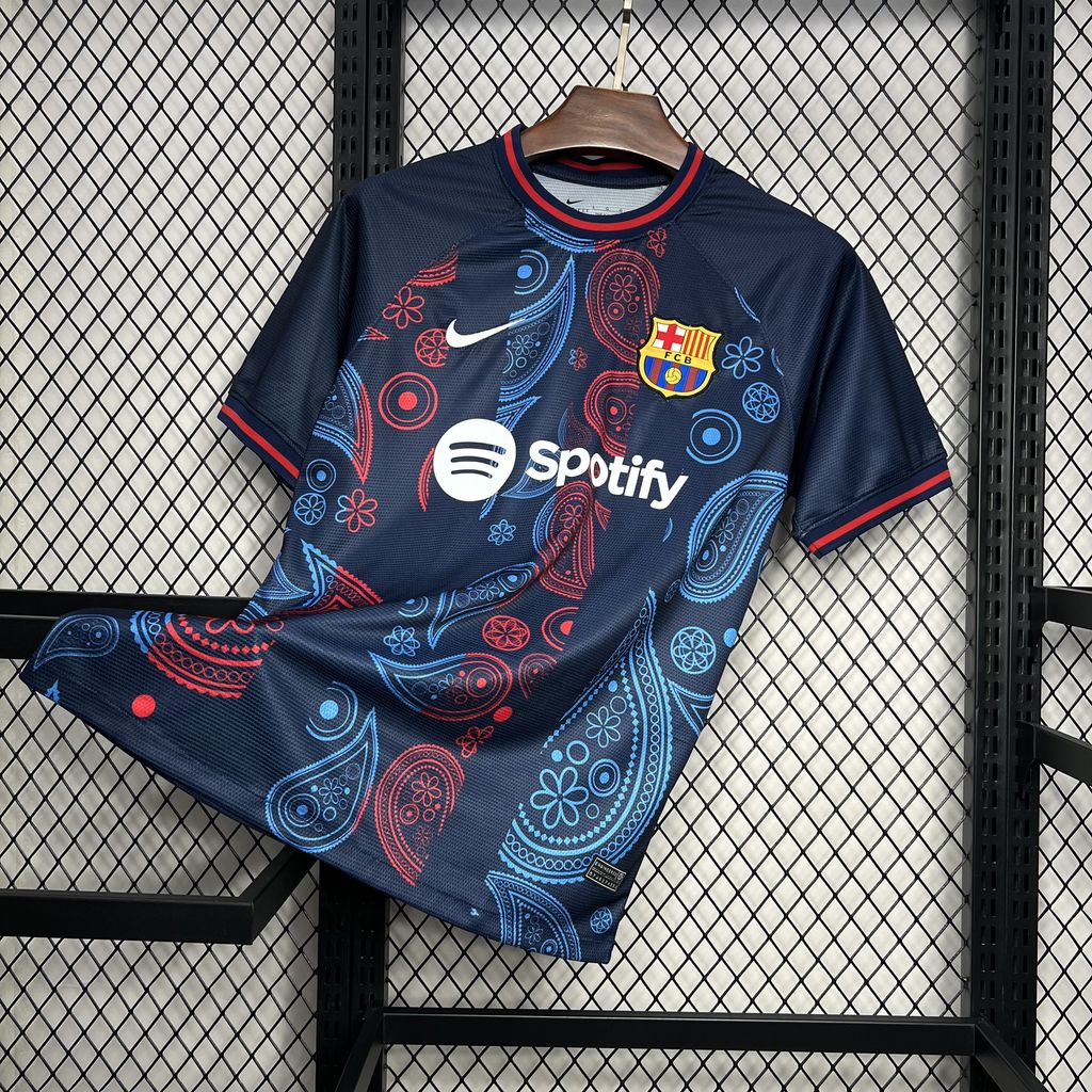24/25 Barcelona "Paisley Nights" Special Edition Jersey | Football Jersey Central
