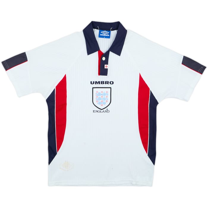 97/99 England Home Jersey | Football Jersey Central