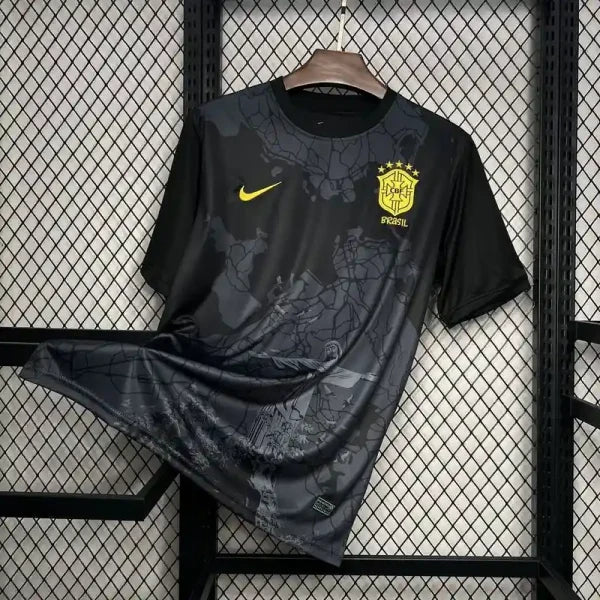 24/25 Brazil "The Redeemer" Blackout Special Edition Jersey | Football Jersey Central