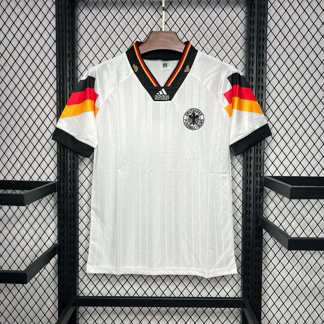 1992 Retro Germany Home Jersey | Football Jersey Central