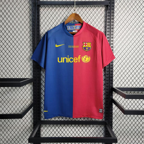 08/09 Barcelona Home Retro Jersey | Football Jersey Central