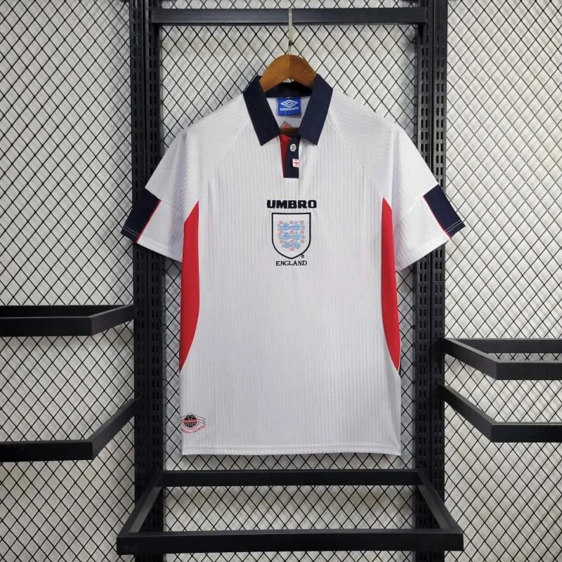 1998 Retro England Home Jersey | Football Jersey Central