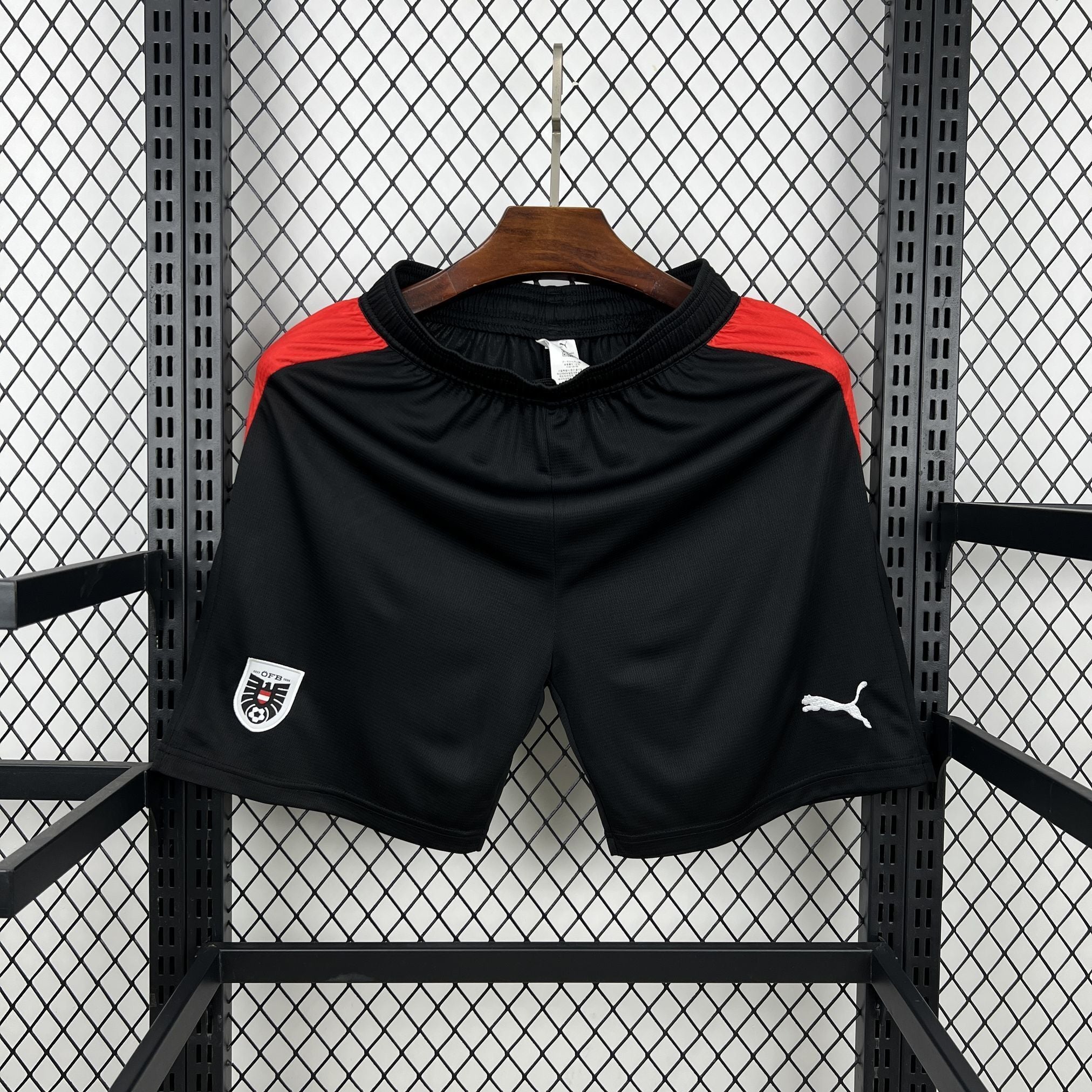 2026 Austria World Cup Home Shorts | Football Jersey Central