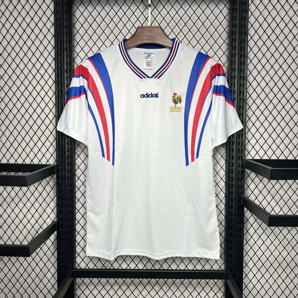1994 Retro France Away Jersey | Football Jersey Central