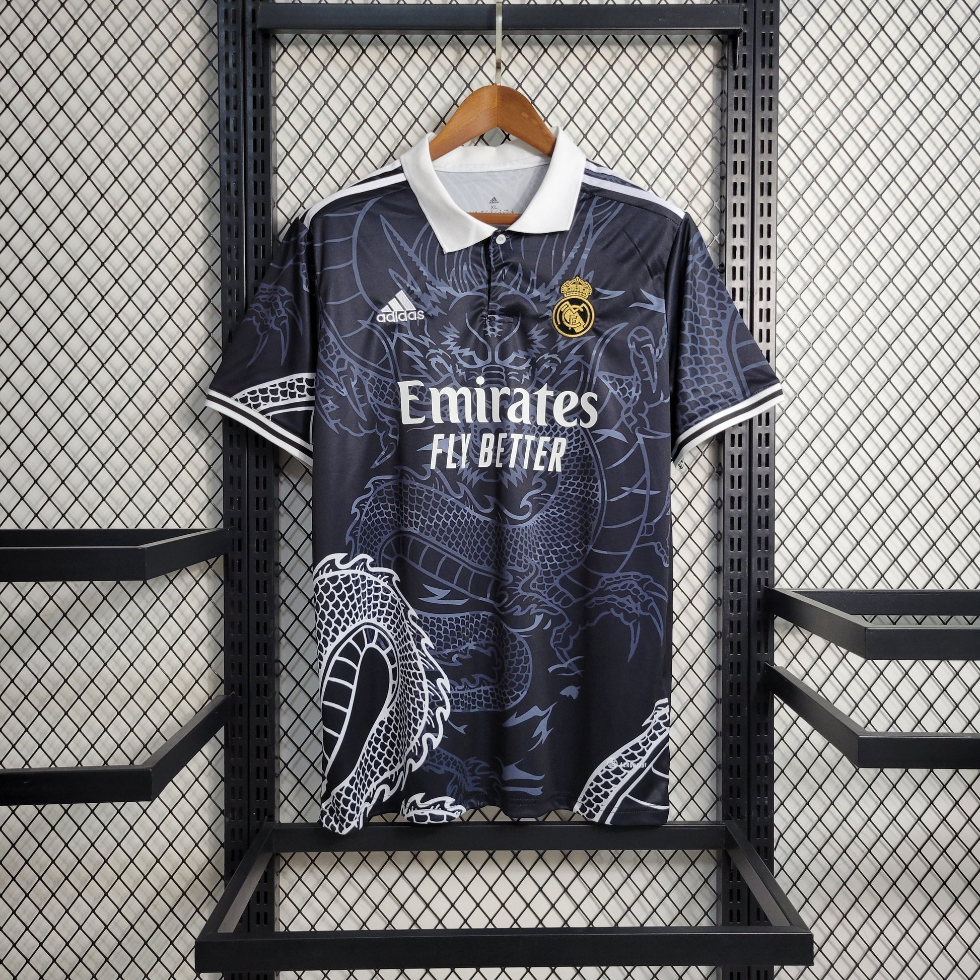 23/24 Real Madrid “Black Dragon” Special Edition Jersey | Football Jersey Central