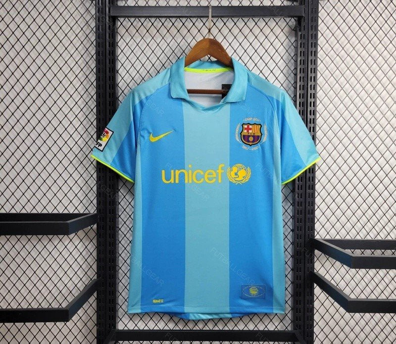 07/08 Barcelona Away Retro Jersey | Football Jersey Central
