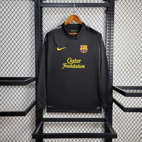 11/12 Barcelona Away Third Retro Long Sleeve Jersey | Football Jersey Central