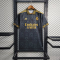 23/24 Real Madrid Black x Gold Special Edition Jersey | Football Jersey Central