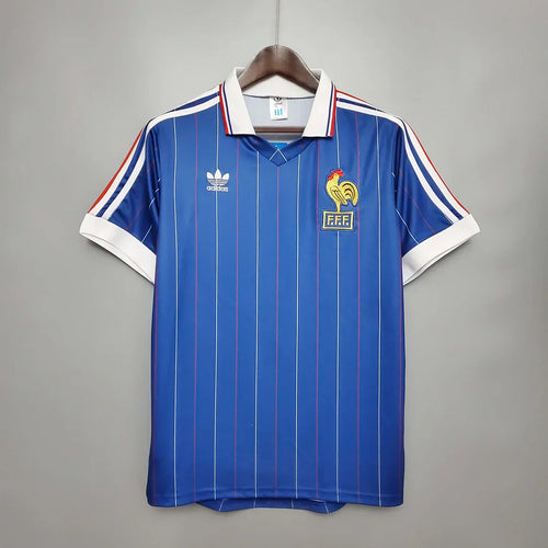1982 Retro France Home Jersey | Football Jersey Central