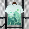 25/26 Brazil "The Redeemer" Green Special Edition Jersey | Football Jersey Central