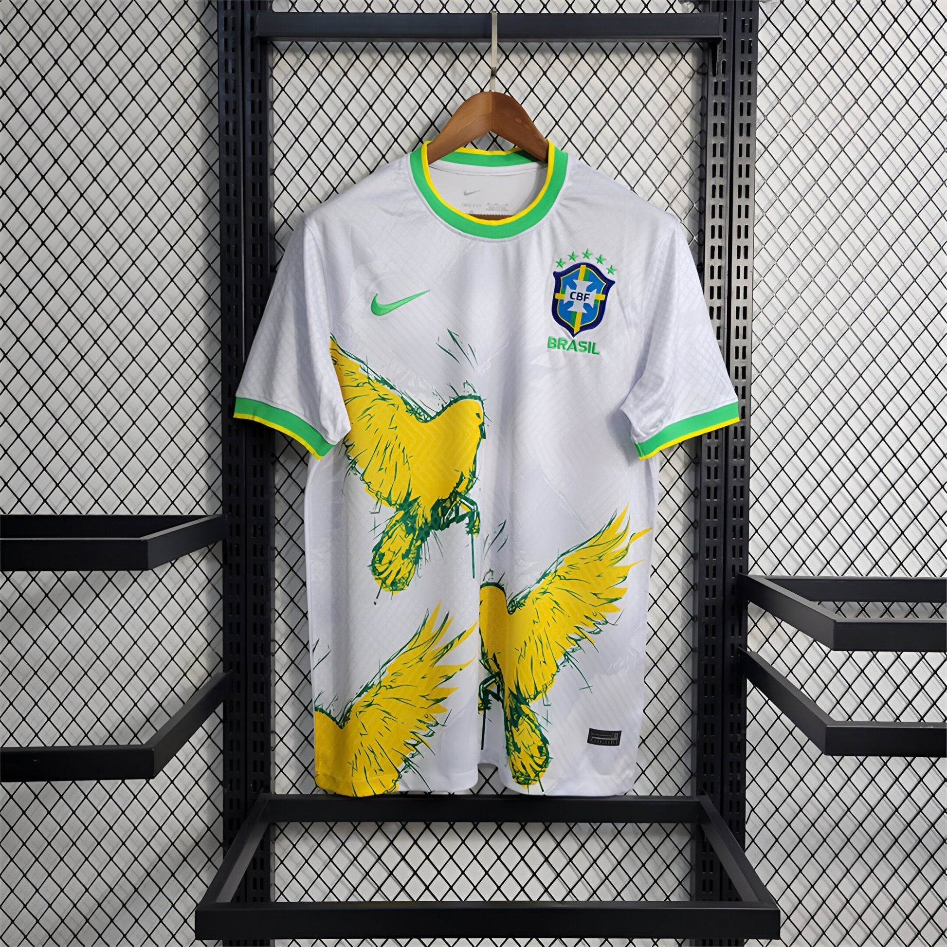 22/23 Brazil “Canarinho Flight” White Special Edition Jersey | Football Jersey Central