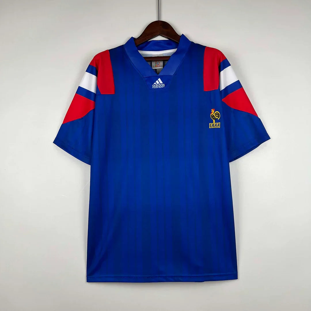 1992-1994 Retro France Home Jersey | Football Jersey Central