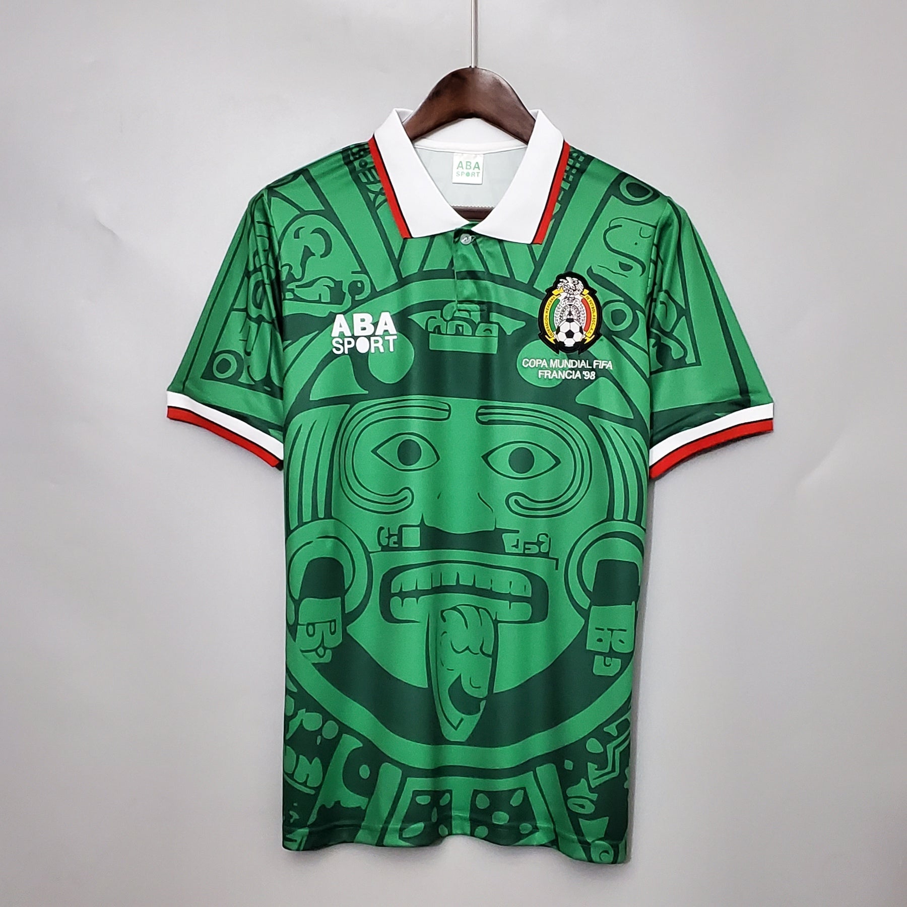 1998 Mexico Home Retro GK Jersey | Football Jersey Central