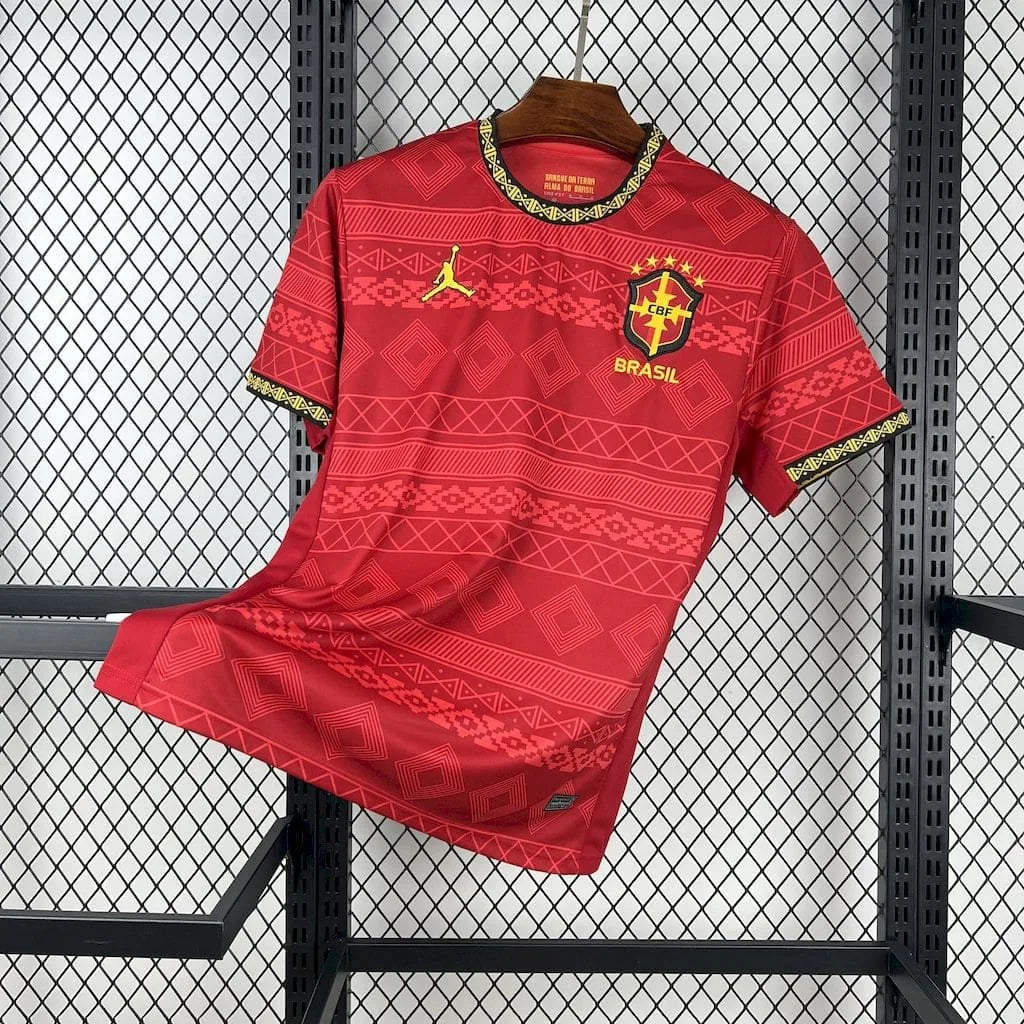25/26 Brazil “Scarlet Majesty” Special Edition Jersey | Football Jersey Central