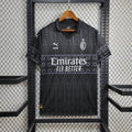 23/24 AC Milan X PLEASURES Black Fourth Jersey | Football Jersey Central