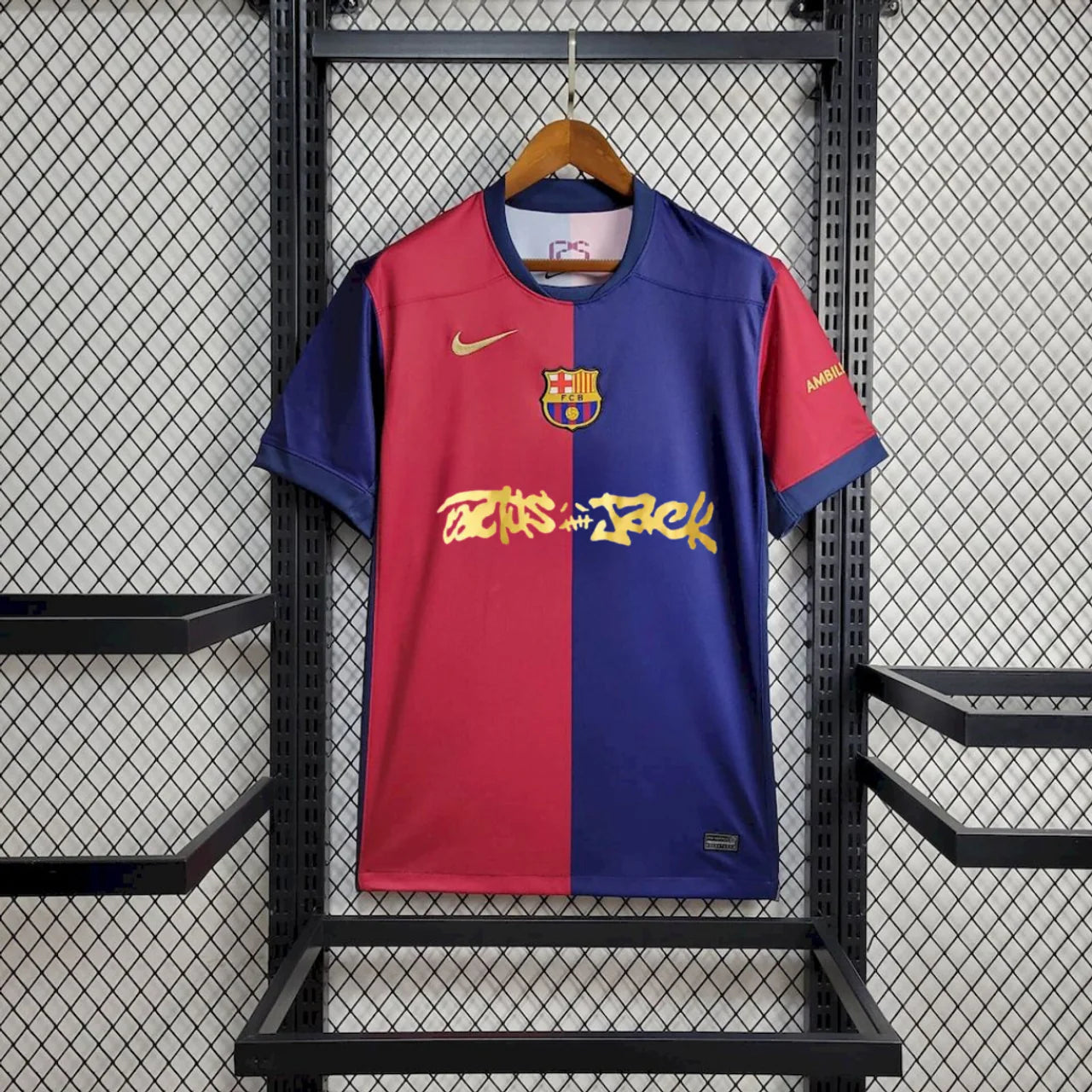 24/25 Barcelona x Travis Scott Limited Edition Jersey | Football Jersey Central