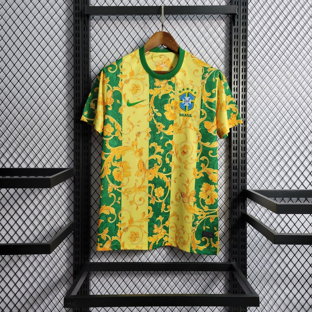 Brazil "Flor do Ouro" Limited Jersey | Football Jersey Central