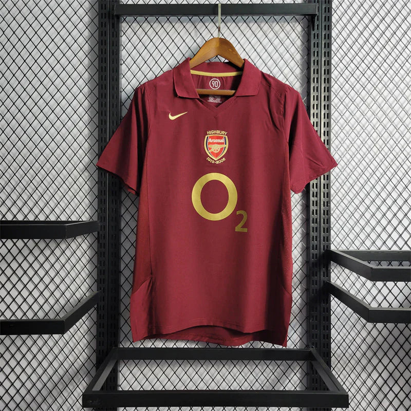 05/06 Arsenal Home Retro Jersey | Football Jersey Central