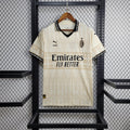 23/24 AC Milan x PLEASURES White Fourth Jersey | Football Jersey Central