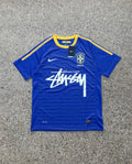Stüssy x Brazil Blue Limited Jersey | Football Jersey Central