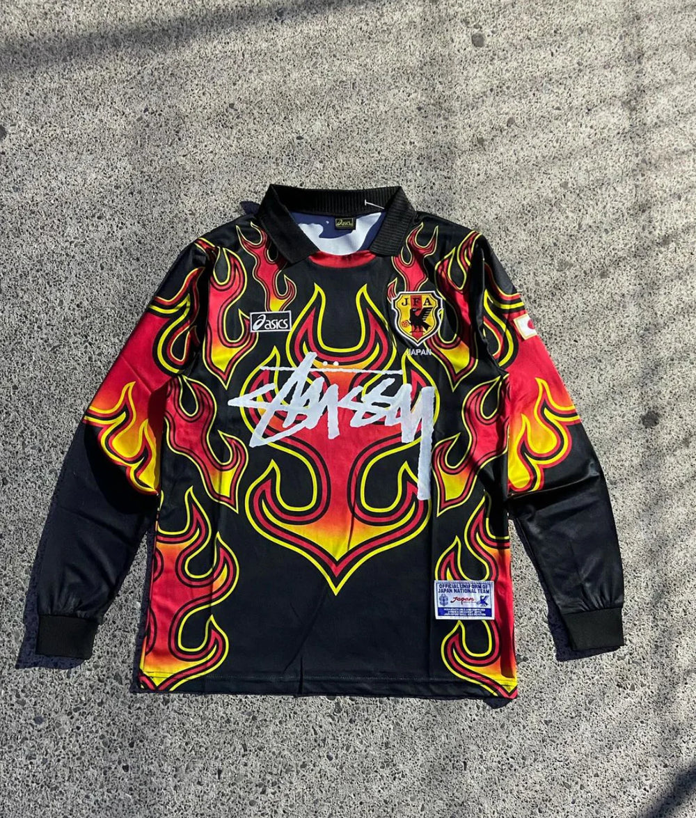 Stüssy x Japan Retro Long Sleeve 1998 | Football Jersey Central