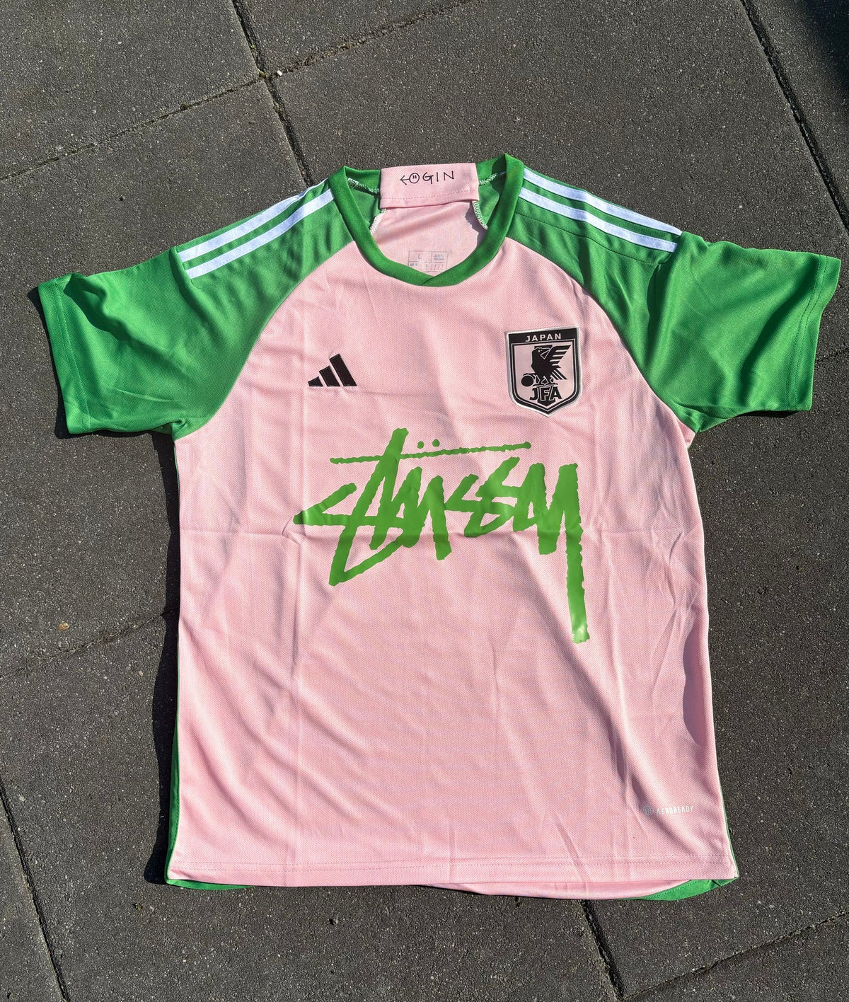 Stüssy x Japan Limited Jersey Pink | Football Jersey Central