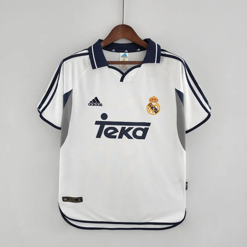 00/01 Real Madrid Home Retro Jersey | Football Jersey Central