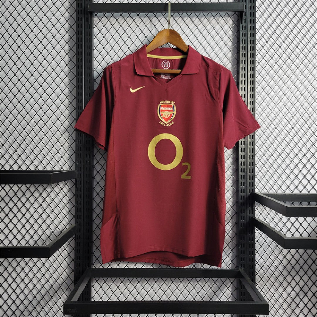 05/06 Arsenal Home Retro Jersey | Football Jersey Central