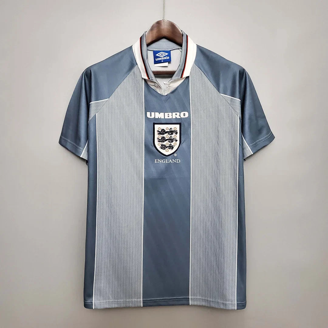1996 Retro England Away Jersey | Football Jersey Central