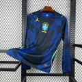 2026 Brazil Away World Cup Kit Long Sleeve Jersey | Football Jersey Central