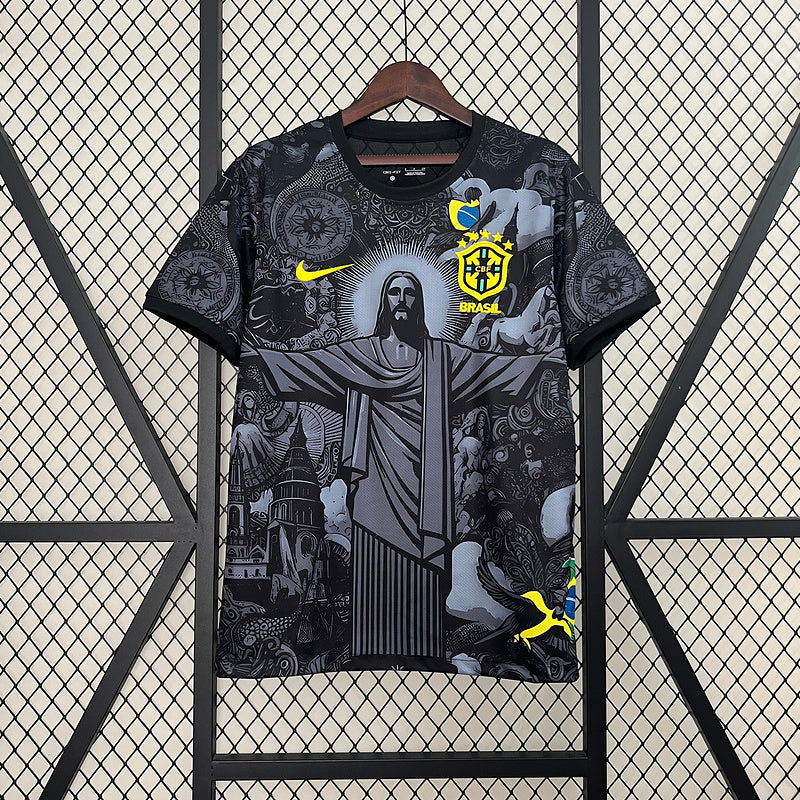 24/25 Brazil "Christ The Redeemer" Special Edition Jersey | Football Jersey Central