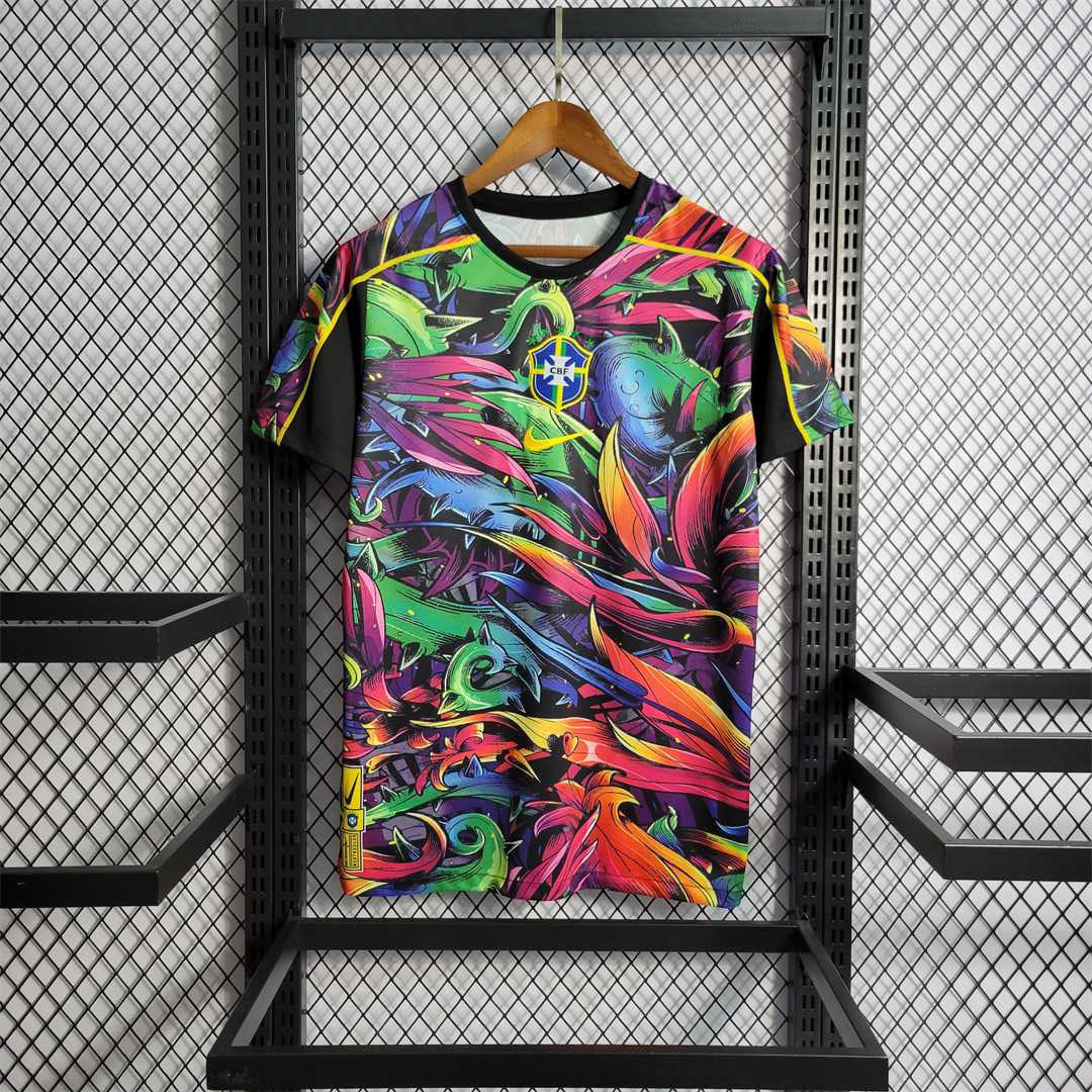 22/23 Brazil "Tropical Leaves" Special Edition Jersey | Football Jersey Central