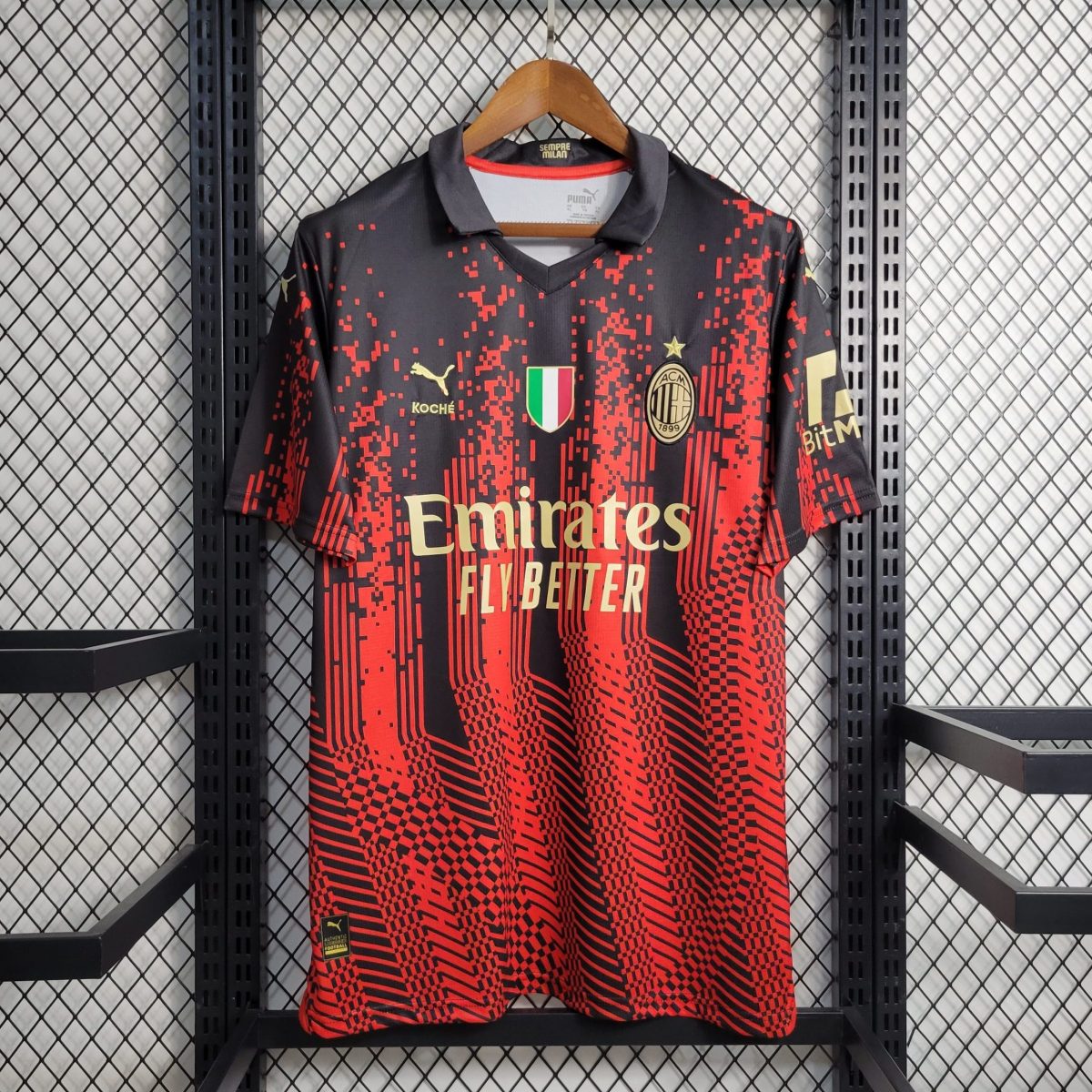23/25 AC Milan "Red Glaze" Special Edition Jersey | Football Jersey Central