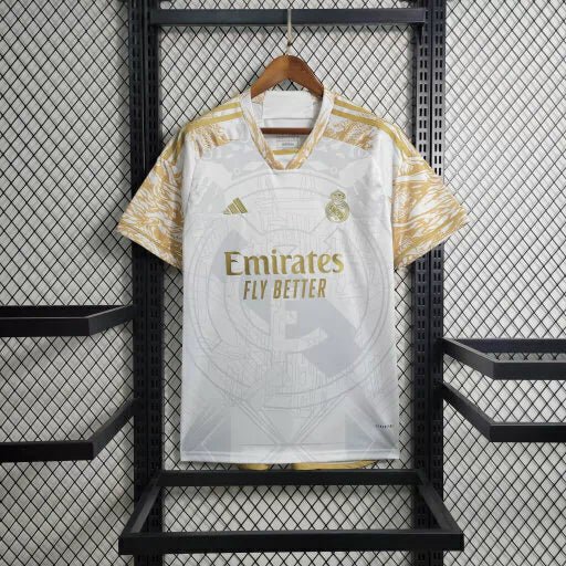 23/24 Real Madrid "Gold Luxury" Special Edition Jersey