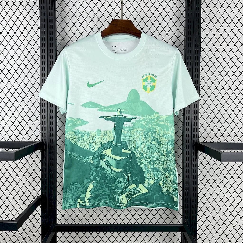 25/26 Brazil "The Redeemer" Green Special Edition Jersey