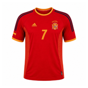 Spain 2002 Home Jersey