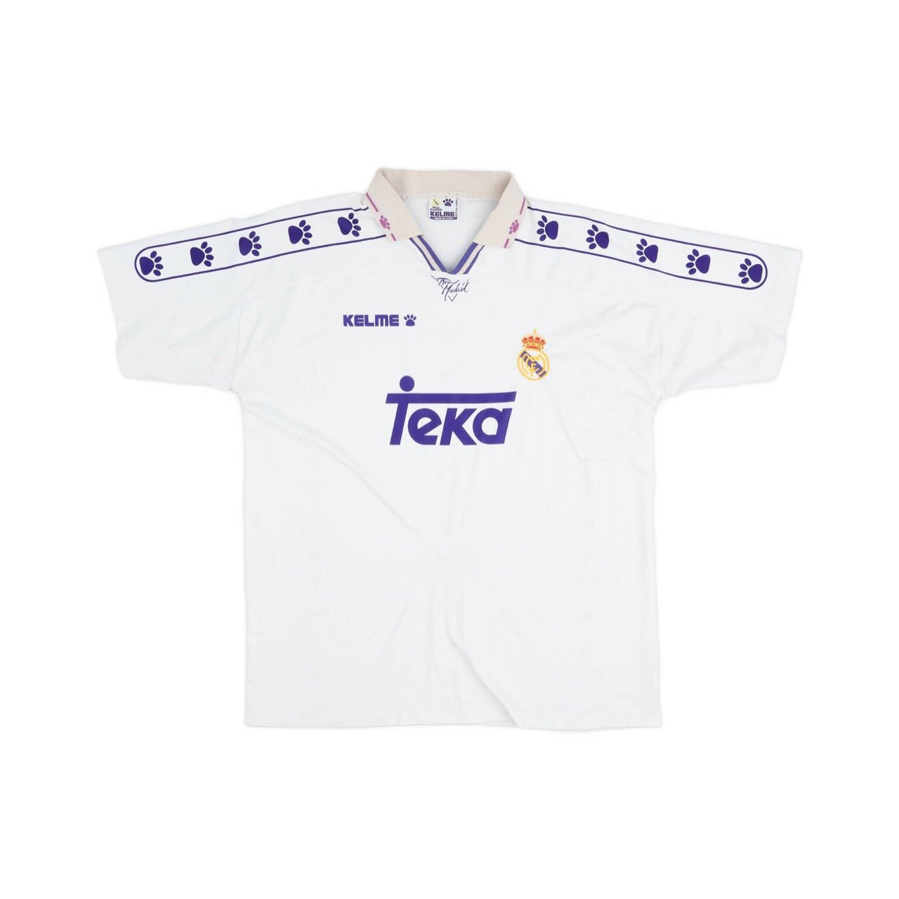 Real Madrid CF 1994/96 Home Jersey